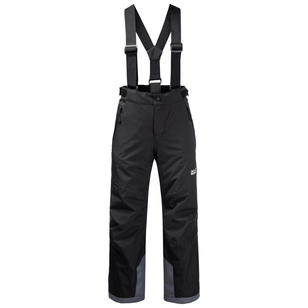 Jack Wolfskin GREAT SNOW Pantalons Enfant Noir - MHJWEKP-65